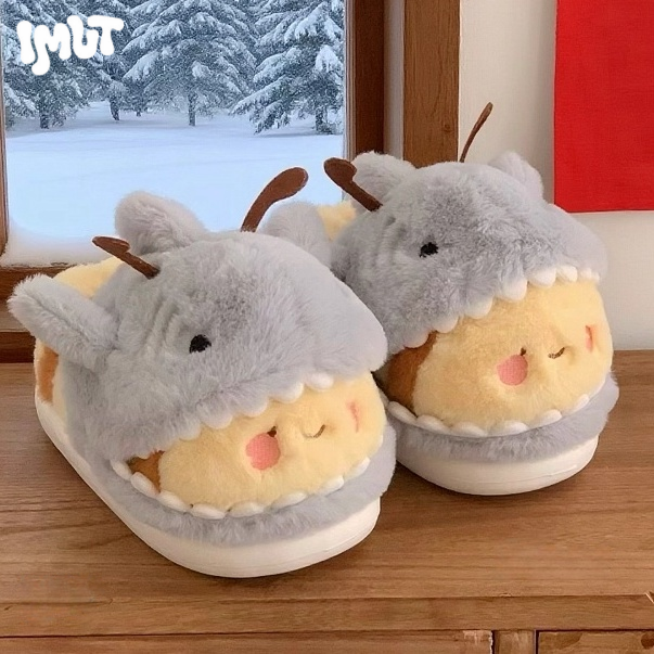 Honey Bee Plush Slippers