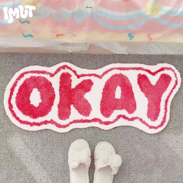“OKAY” Aesthetic Rug